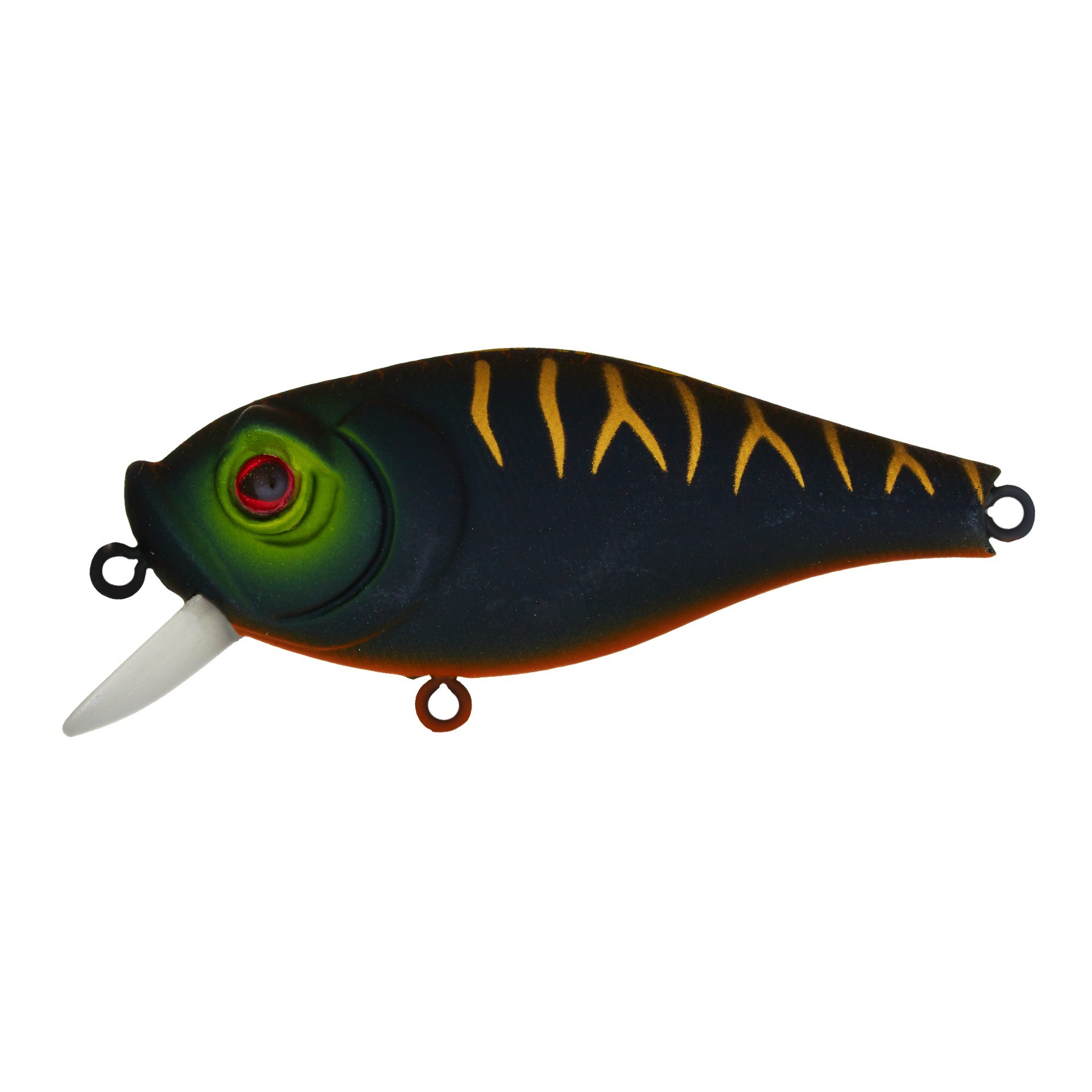 Воблер Strike Pro Aquamax Shad 50 A208S Black Mat Tiger 5 гр   JL-128F#A208S — характеристики,  особенности конструкции