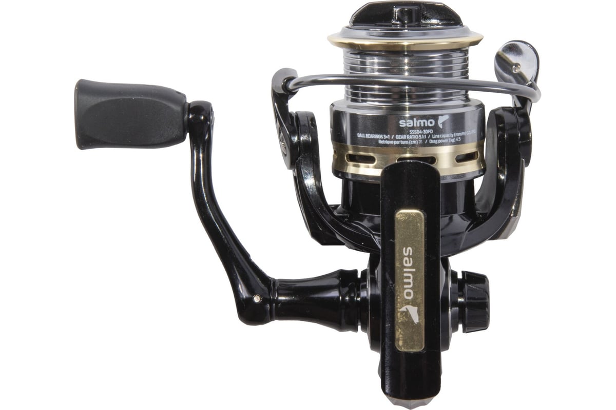 Катушка Salmo Sniper Spin II 4 3000FD    SSS04-30FD — крупный план
	                                    2
