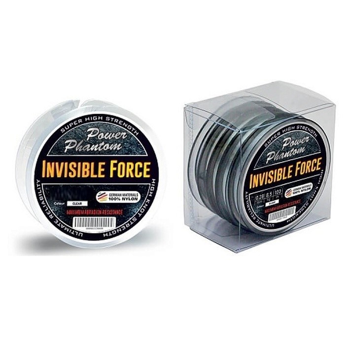 Леска монофильная Power Phantom Invisible Force 100 м 0,14 мм    PPIFC100014 — характеристики,  особенности конструкции
