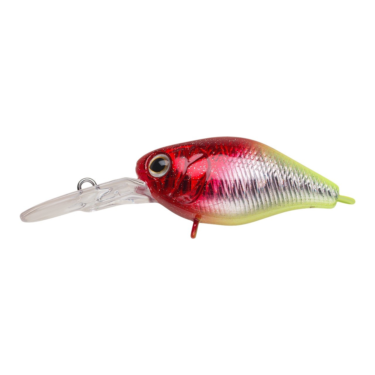 Воблер Strike Pro Cranky-X Deep 60 X10-SBO Clown Silver 17,2 гр   EG-168XL#X10-SBO — характеристики,  особенности конструкции