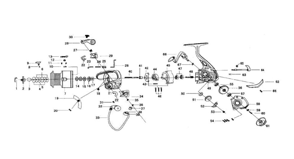 Катушка Kosadaka Blaze 750  16  BLZ750 — крупный план
	                                    3