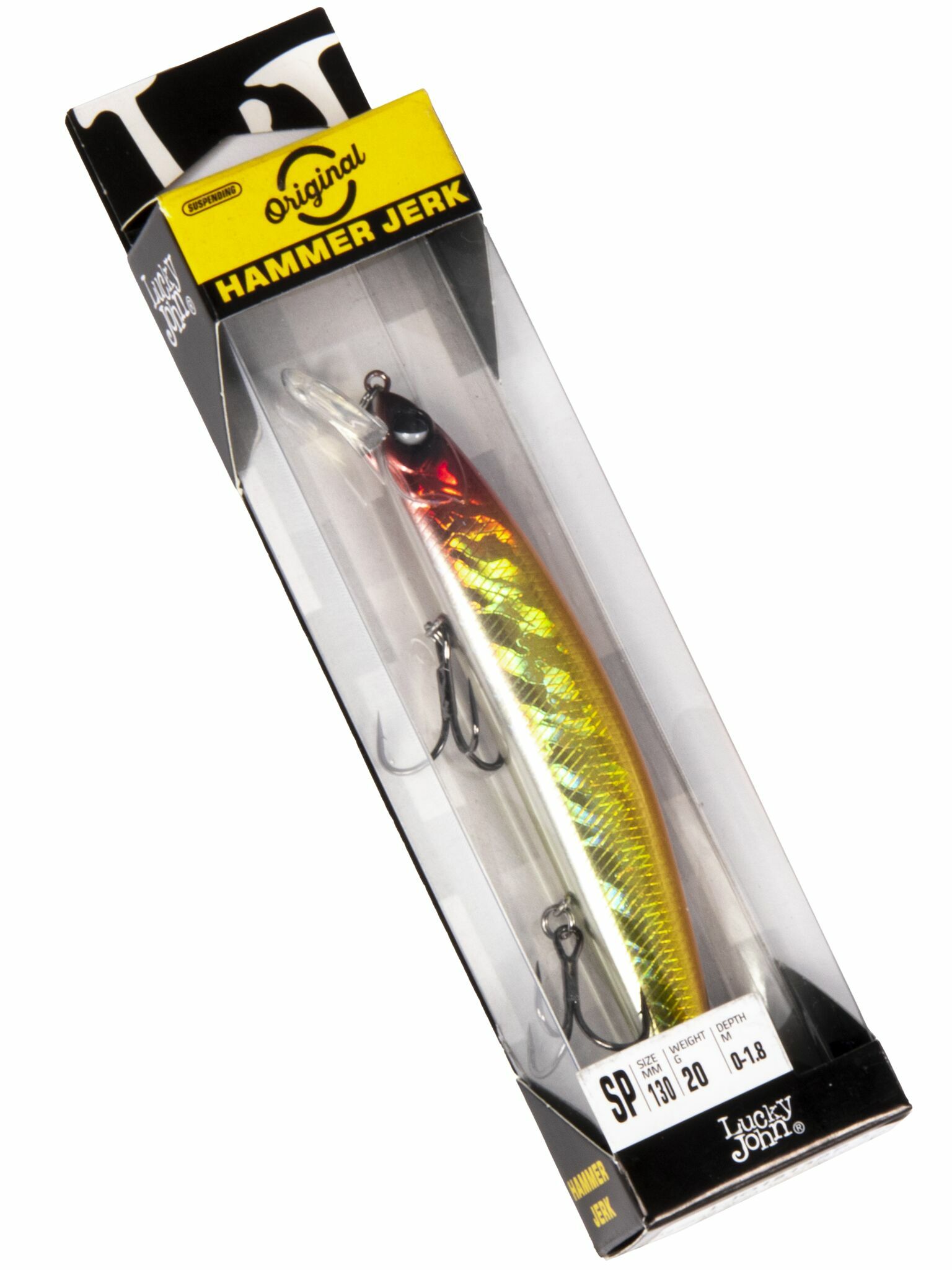 Воблер Lucky John Hammer Jerk 130SP 310 20 гр Original  LJO1813SP-310 — крупный план
	                                    3