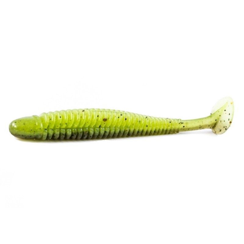 Силиконовая приманка Noike Wobble Shad 4 101 мм 6 шт 131-Green Pumpkin/Chart   NKNJ4131 — характеристики,
	                                    особенности конструкции