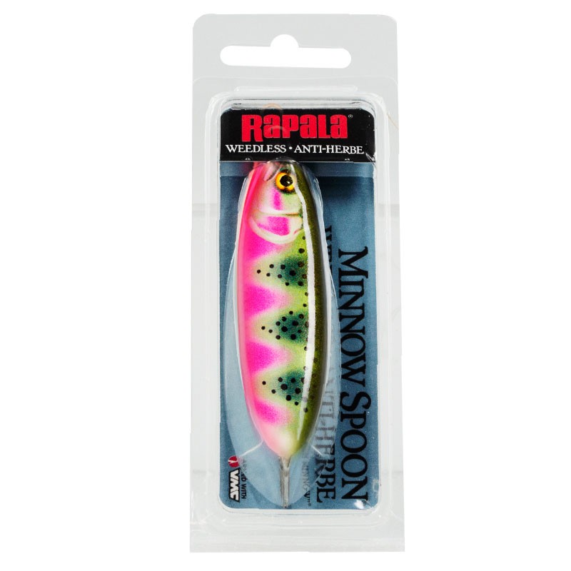 Колеблющаяся Блесна Rapala Minnow Spoon 08 22 гр 80 мм ATRT   RMS08-ATRT — крупный план
	                                    1