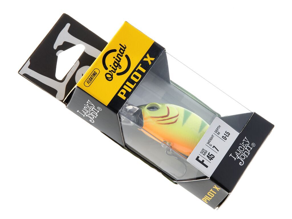 Воблер Lucky John Pilot-X 45F 009 7 гр Original  LJO04045F-009 — крупный план
	                                    2