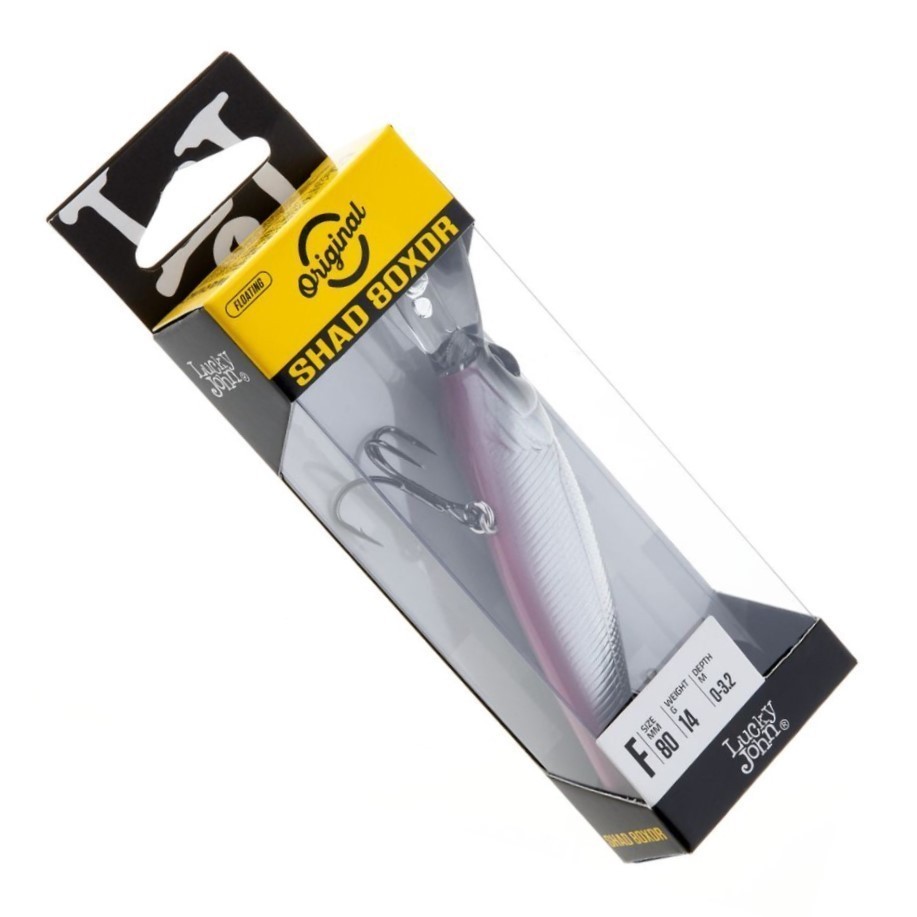 Воблер Lucky John Shad-X 80F DR 003 14 гр Original  LJO0308FDR-003 — крупный план
	                                    2