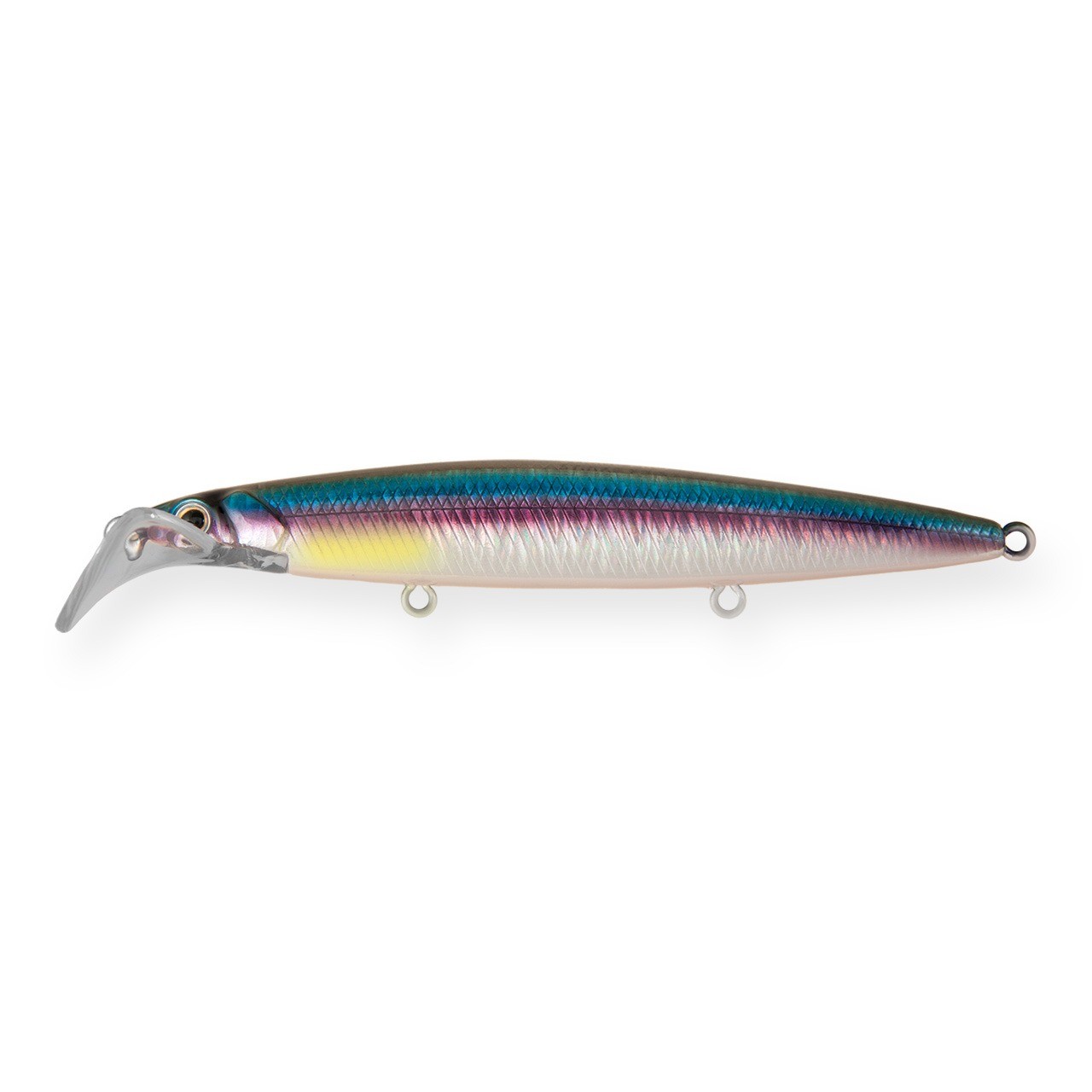 Воблер Strike Pro Scooter Minnow 90F A210-SBO-RP Rainbow Ghost Wakasagi 6,6 гр   EG-186AF#A210-SBO-RP — характеристики,  особенности конструкции