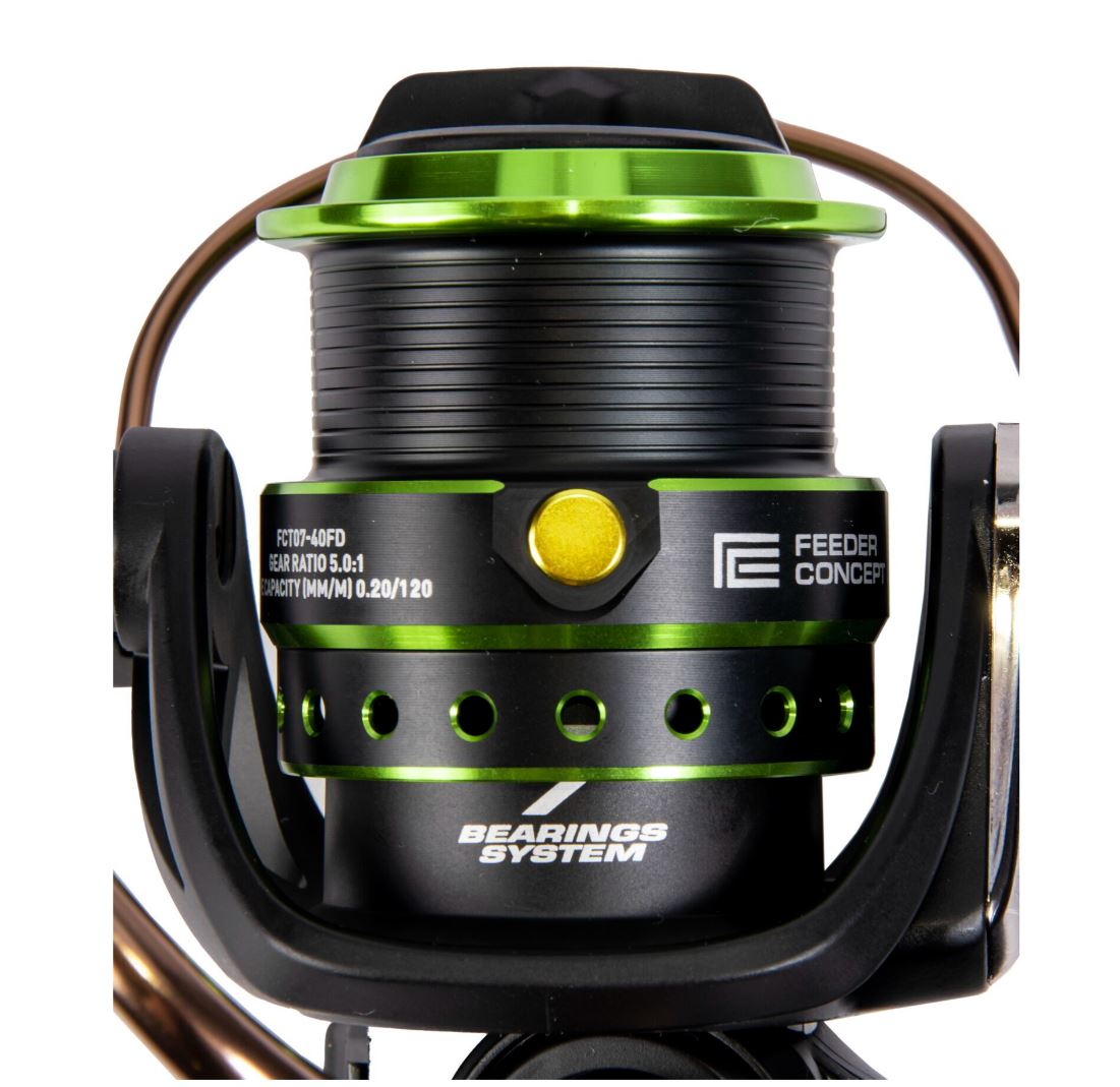 Катушка Feeder Concept Tur II 7 4000FD    FCT07-40FD — крупный план
	                                    3