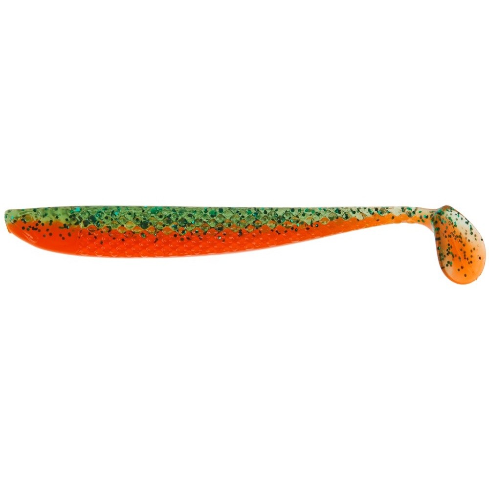 Силиконовая приманка Lucky John Slick Shad Paddle 4.5in 114 мм 4 шт Z16 3D Series  140441-Z16 — крупный план
	                                    1