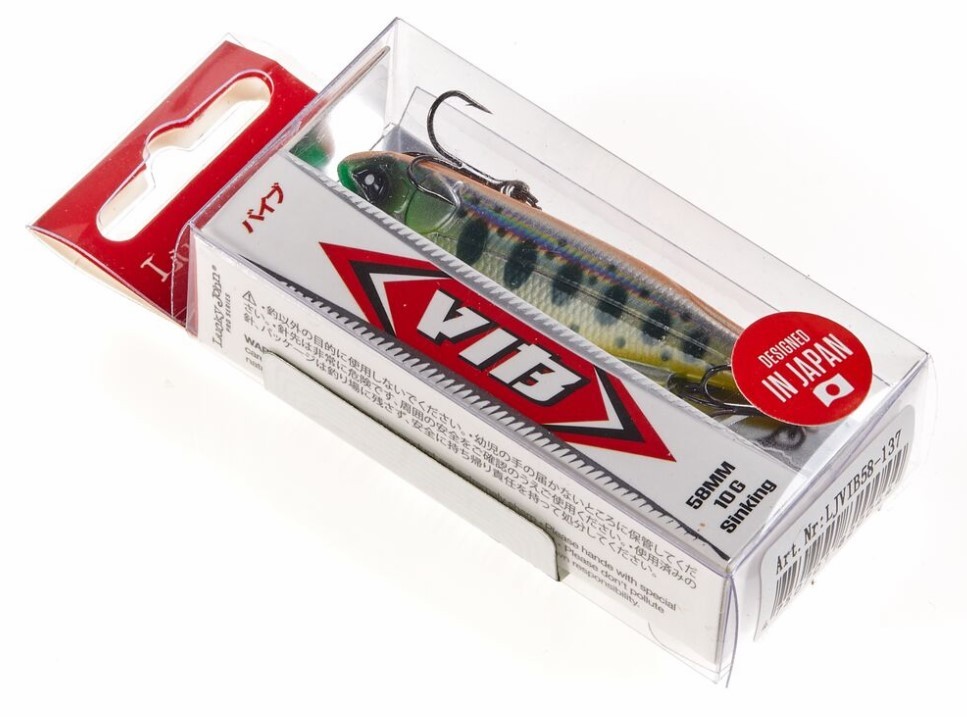 Воблер Lucky John Vib 58S 137 10 гр Pro Series  LJVIB58-137 — крупный план
	                                    2