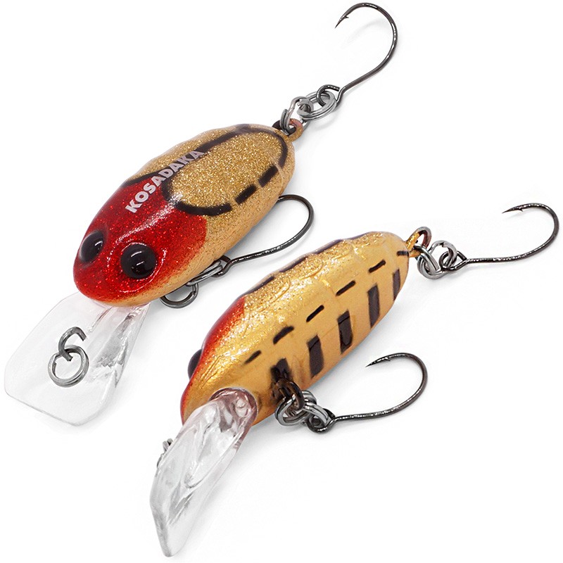 Воблер Kosadaka Crankin Pupa XD 35F L15 2,6 гр   Cranp35F-L15 — характеристики,
	                                    особенности конструкции