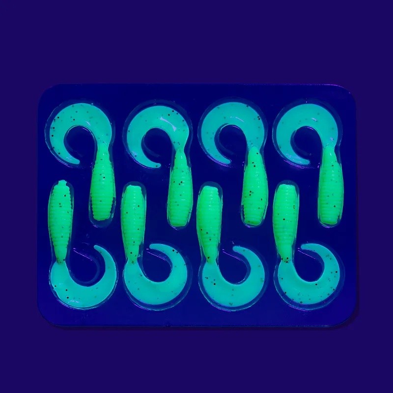 Силиконовая приманка CF Angry Spin 1 25 мм 8 шт 6   20-25-6-6 — крупный план
	                                    2