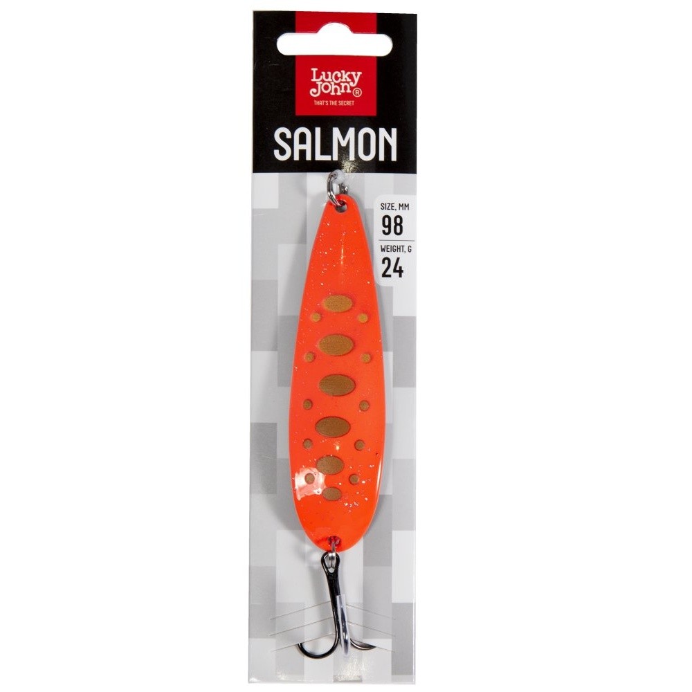 Колеблющаяся Блесна Lucky John Salmon 24 гр 98 мм 003   LJSAL024-003 — крупный план
	                                    3