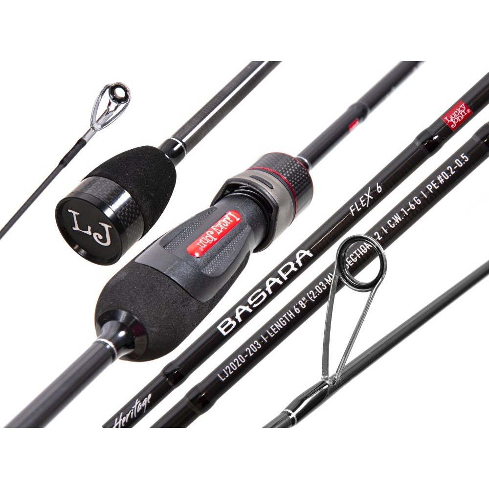 Спиннинг Lucky John Basara Flex 06 203 см 1 - 6 гр    LJ2020-203 — крупный план
	                                    1