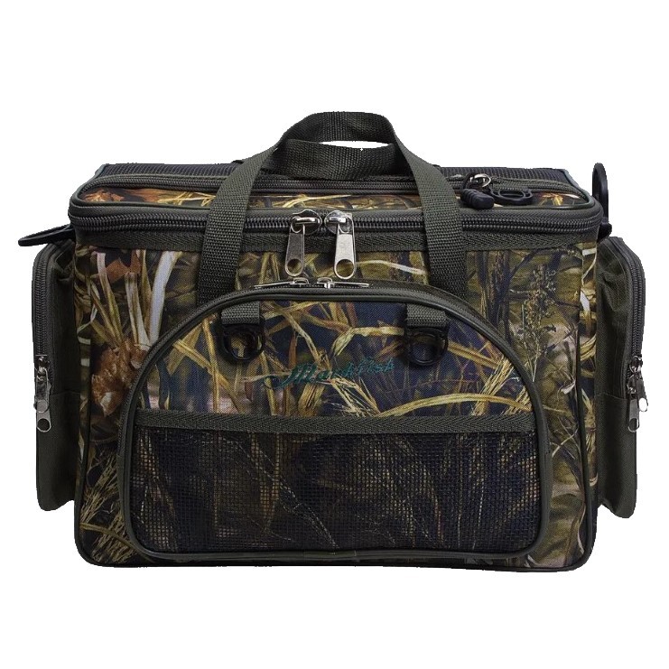 Сумка Fisherbox C112  44х22х36 см Камуфляж в комплекте 9 коробок Fisherbox 250 — характеристики,
	                                    особенности конструкции