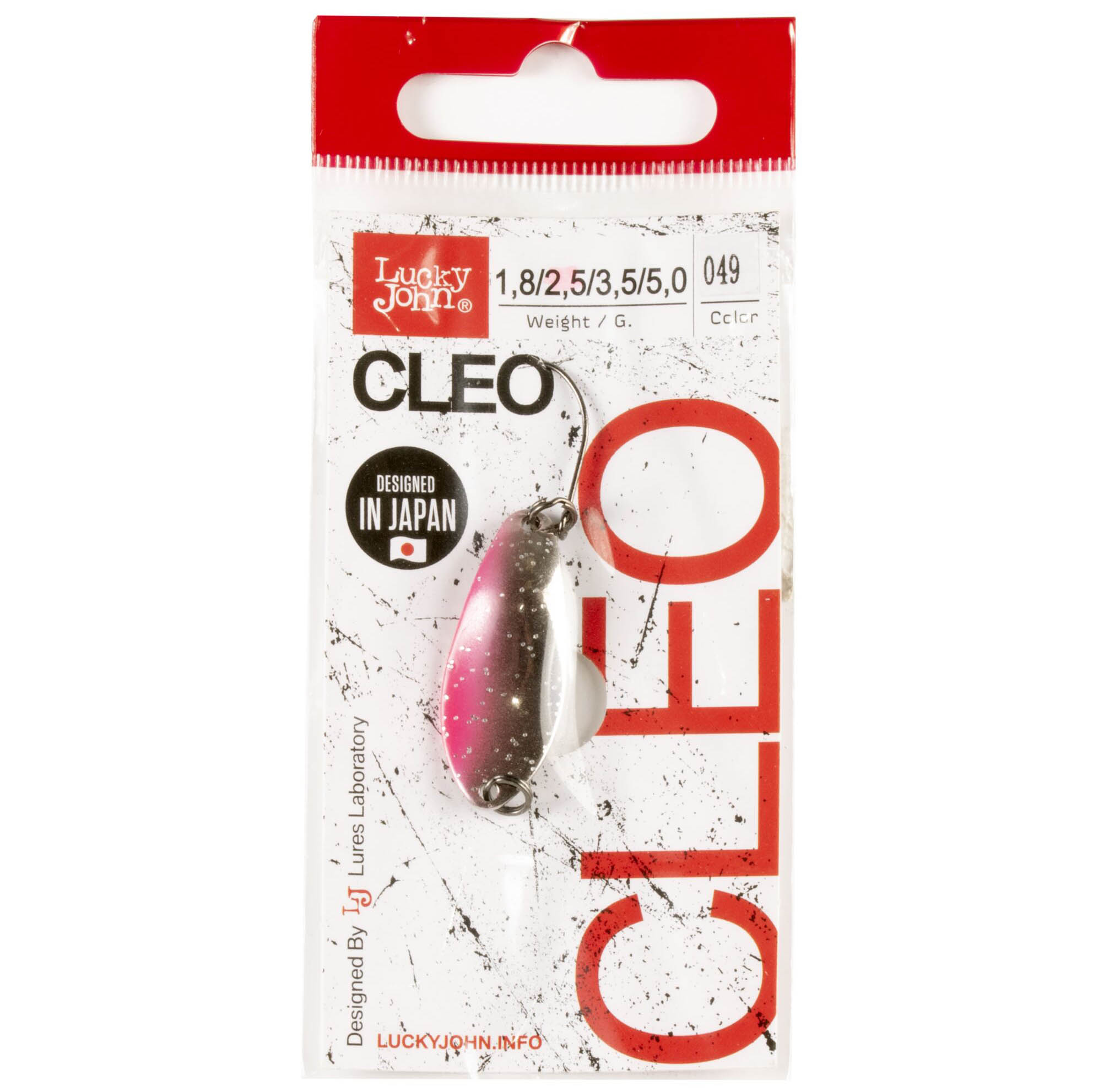 Колеблющаяся Блесна Lucky John Cleo 2,5 гр 31 мм 049   LJCL25-049 — крупный план
	                                    3