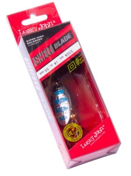 Вращающаяся Блесна Lucky John Shelt Blade №1 5 гр 003   LJSB01-003 — крупный план
	                                    2