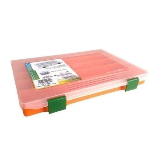 Коробка Fisherbox 250sh  Slim 25,5х18,8х2,9 см Orange   25.19.02 or — характеристики,
	                                    особенности конструкции