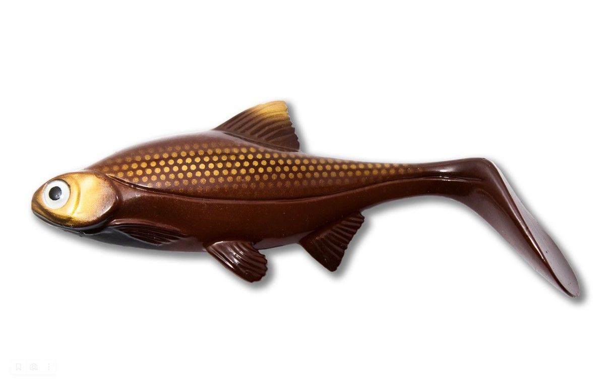 Силиконовая приманка Ola Lures Hooligan Roach 210 мм 1 шт Smoked Herring Kanalgratis  HR-SM-HE-17 — характеристики,
	                                    особенности конструкции