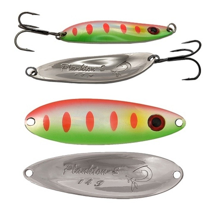 Колеблющаяся Блесна LureMax Plankton-S 14 14 гр 68 мм 61   LSPS68/14-61 — характеристики,  особенности конструкции