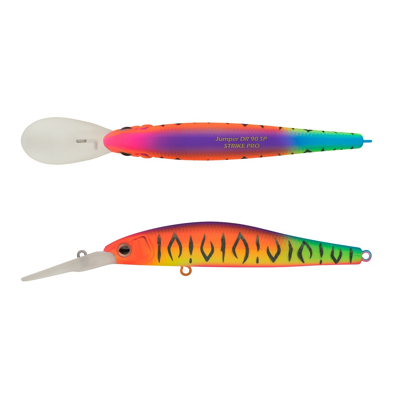 Воблер Strike Pro Jumper DR 90SP A244S Parrot Mat Tiger 11 гр   EG-192BL-SP#A244S — характеристики,  особенности конструкции