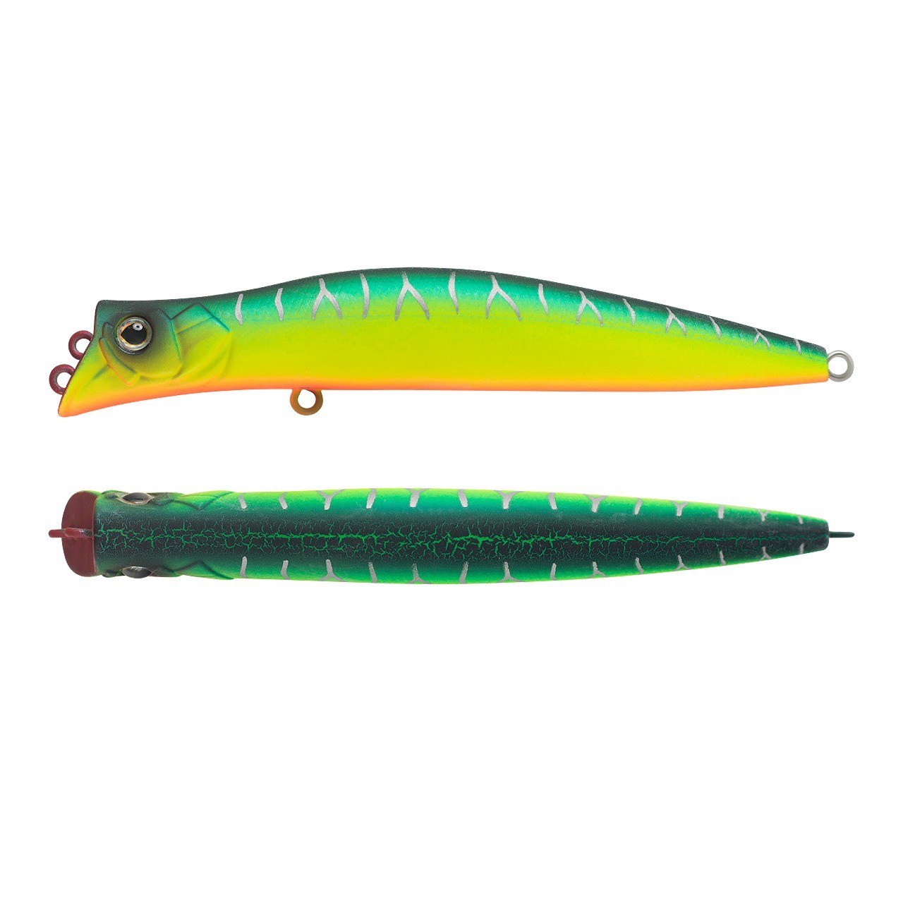 Воблер Strike Pro Darter-R Queen 100 A223FS-RP Pearl Mat Tiger 10,5 гр   JL-191F#A223FS-RP — характеристики,  особенности конструкции