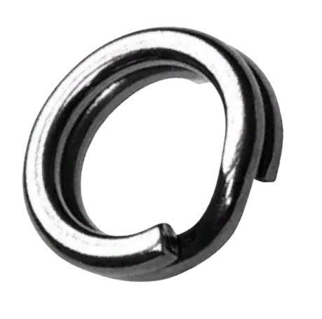 Кольцо Заводное Kosadaka 1211BN  №5 17,5 кг 5 мм 8 шт Серебристый Профилированное  1211BN-05 — крупный план
	                                    1