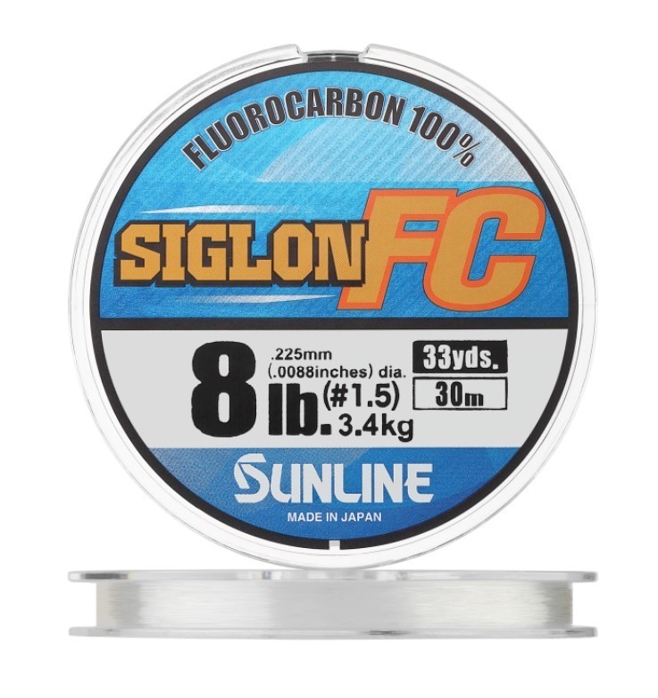 Флюорокарбон Sunline Siglon FC 2020 30 м 0,225 мм Clear PE #1.5 — характеристики,
	                                    особенности конструкции