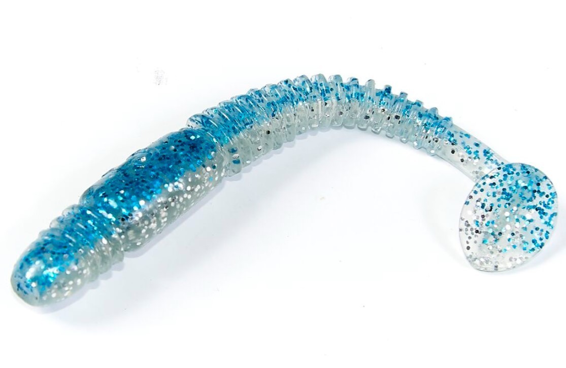 Силиконовая приманка Lucky John Tioga 2.4in 62 мм 9 шт T05 Pro Series  140119-T05 — крупный план
	                                    1