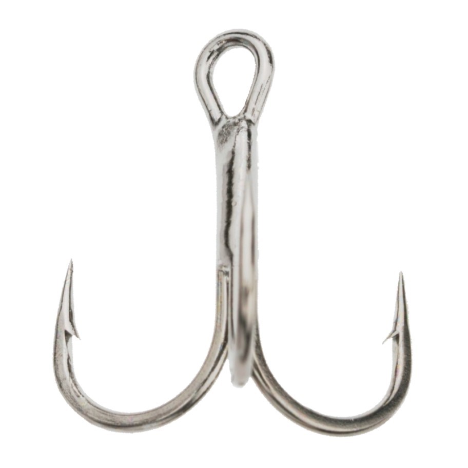 Крючок Тройной Ryugi Treble Tenka Hook №12 6 шт Nickel — характеристики,
	                                    особенности конструкции