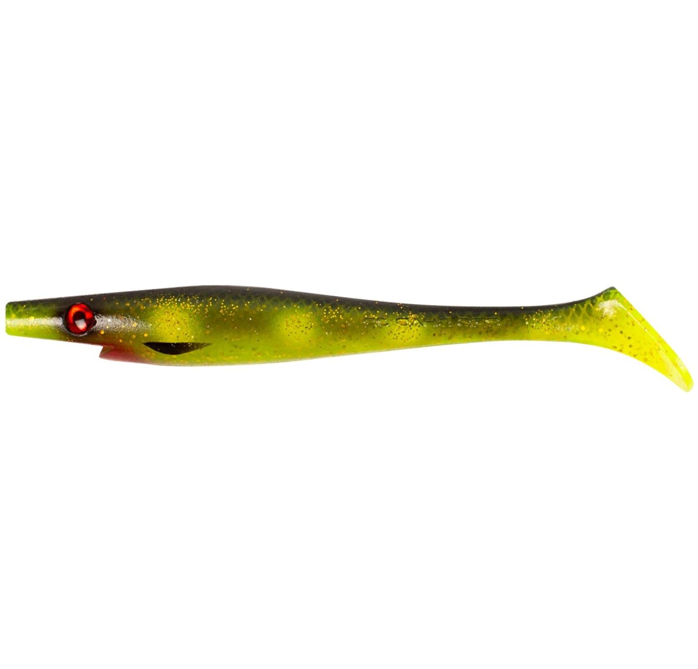 Силиконовая приманка Strike Pro Pig Shad Tournament 180 мм 2 шт Hot Spotted Bullhead   SP-172M#132 — характеристики,
	                                    особенности конструкции