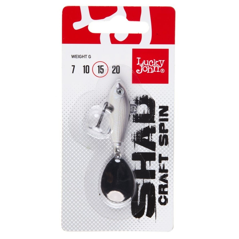 Тейл-спиннер Lucky John Shad Craft Spin 15 15 гр  017   LJSCS015-017 — крупный план
	                                    1
