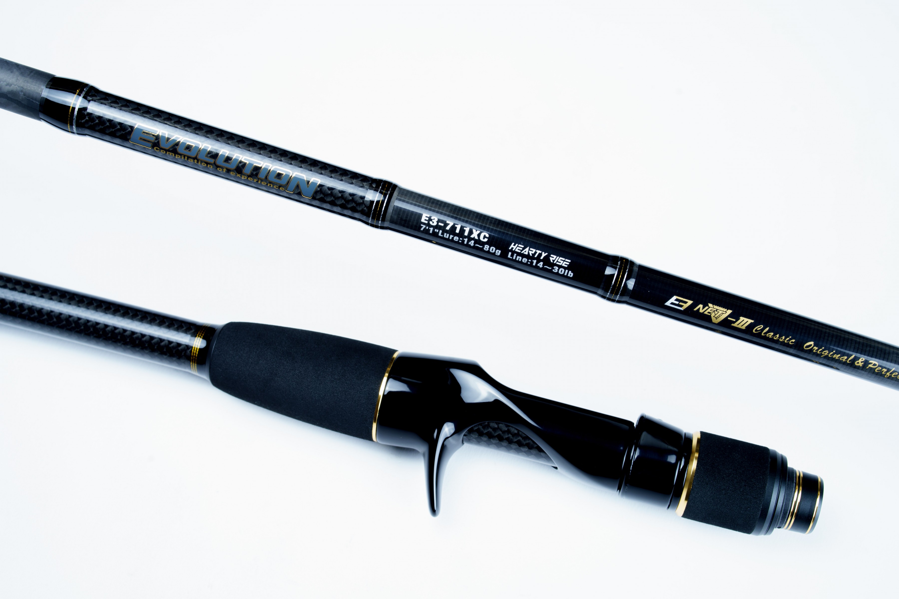 Кастинговое Удилище Hearty Rise Evolution III 711XC 215 см 14 - 80 гр    E3-711XC — крупный план
	                                    1