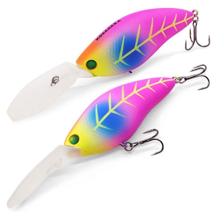 Воблер Kosadaka 3D Crank XD 65F MCR 17,2 гр   3dCnkXd65f-MCR — крупный план
	                                    1