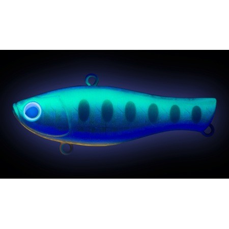 Воблер Strike Pro Beflap 75-24gr A150-713 UV Blue Silver OB 24 гр   EG-259A-24g#A150-713 — крупный план
	                                    1