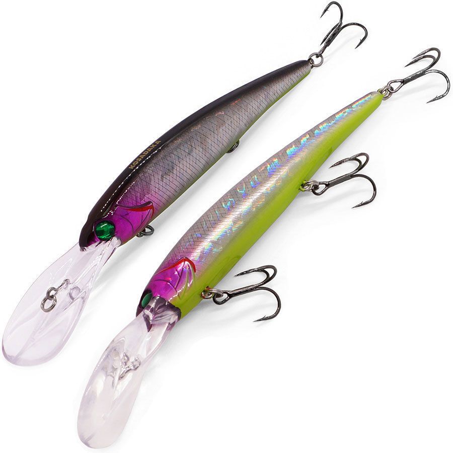 Воблер Kosadaka Bandit Deep XL 120F GTX 21 гр   BandXL120D-GTX — крупный план
	                                    1