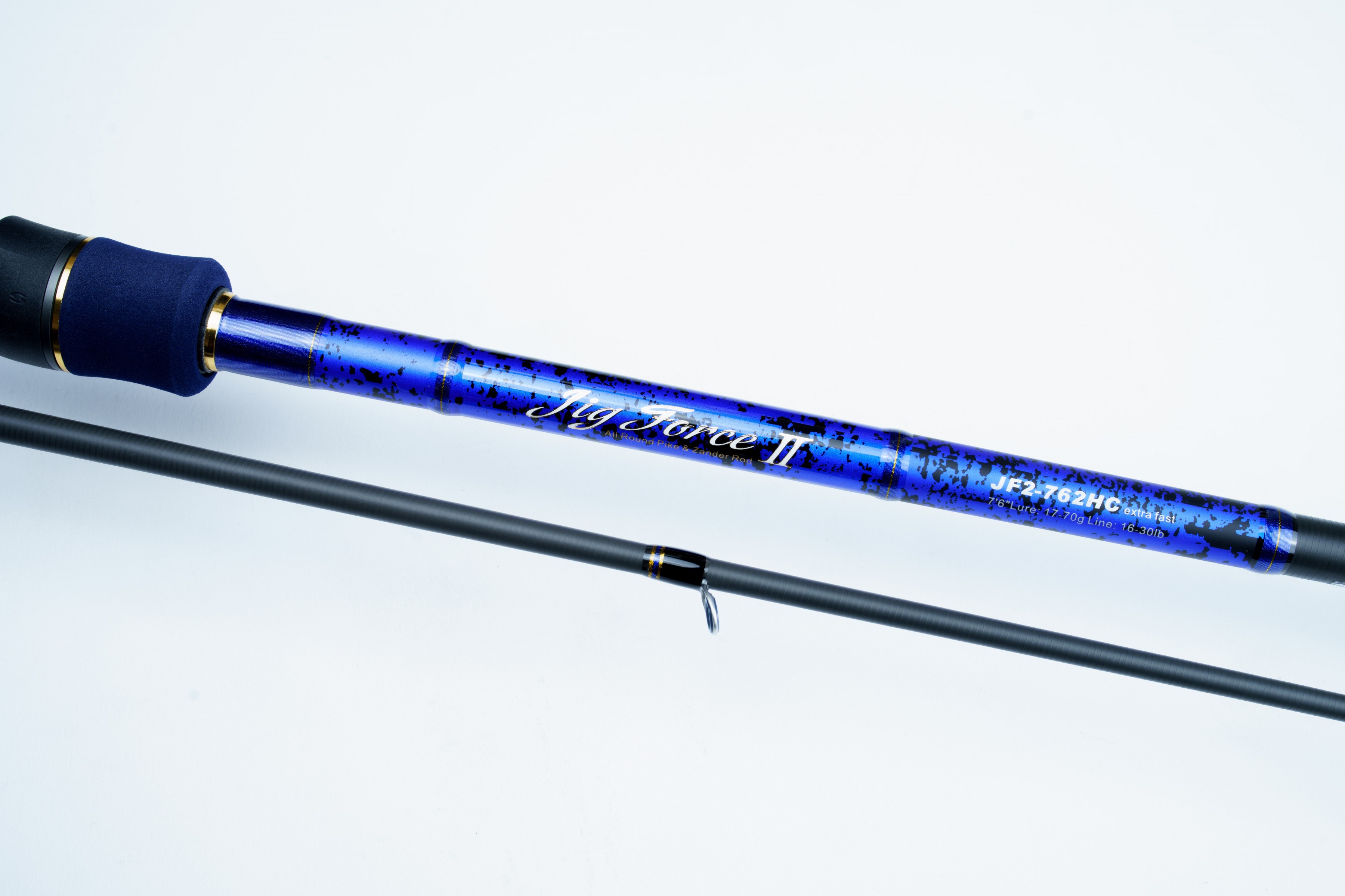 Кастинговое Удилище Hearty Rise Jig Force II 762HC 230 см 17 - 70 гр    JF2-762HC — крупный план
	                                    3