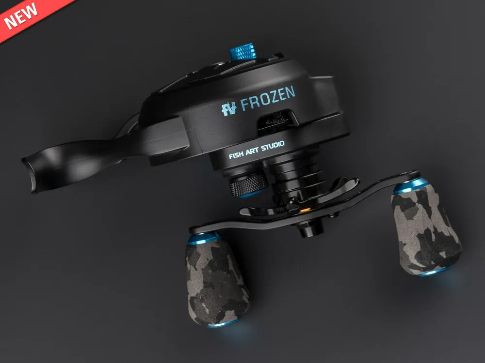 Катушка Relax Frozen Gen2 Black 25  FRRB2 — крупный план
	                                    3