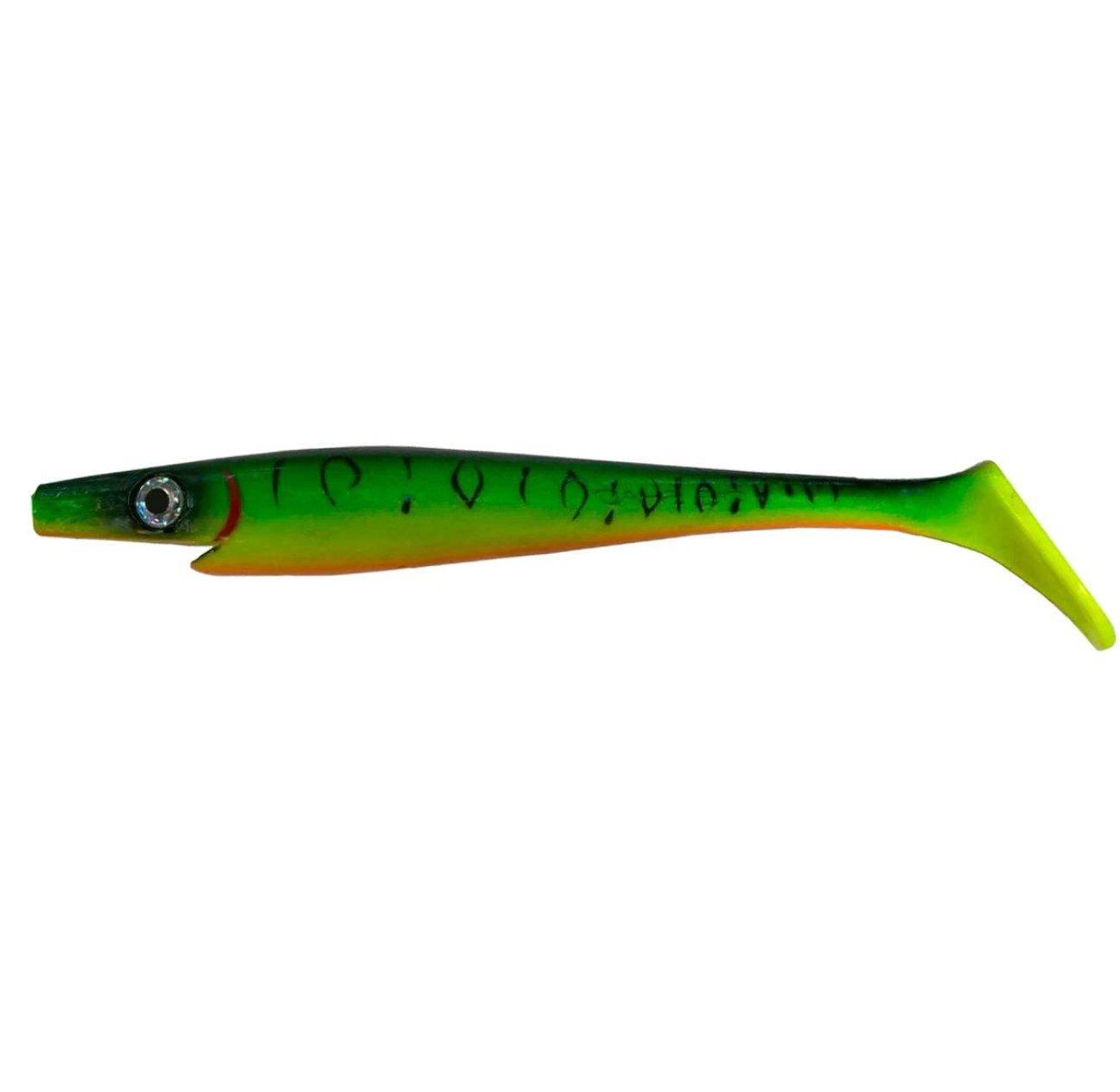 Силиконовая приманка Strike Pro Pig Shad Tournament 180 мм 2 шт Mat Tiger   SP-172M#GC01S — характеристики,
	                                    особенности конструкции