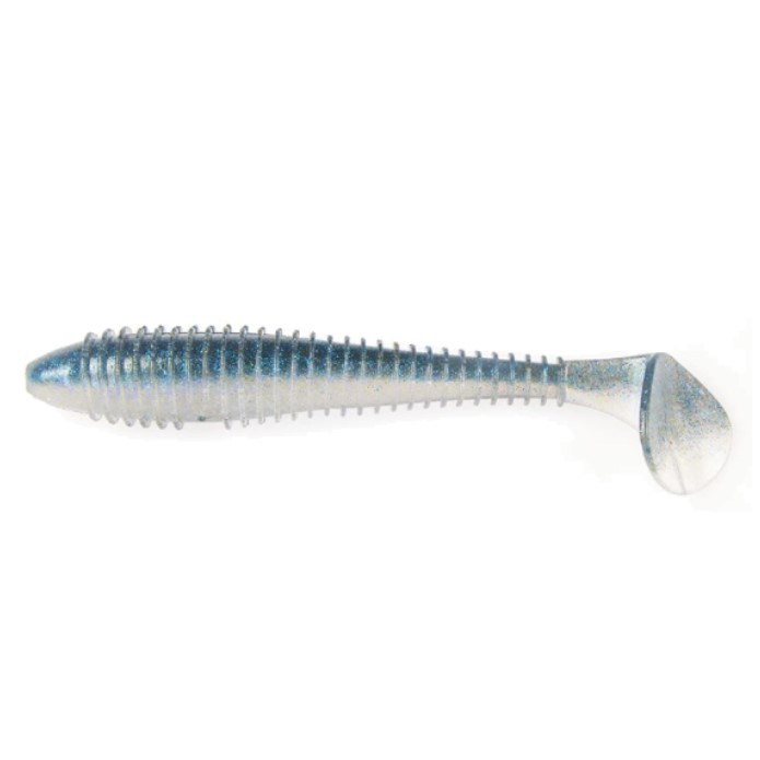 Силиконовая приманка Keitech Swing Impact Fat 6.8 170 мм 3 шт #EA22 Electric Silver Shiner — характеристики,
	                                    особенности конструкции