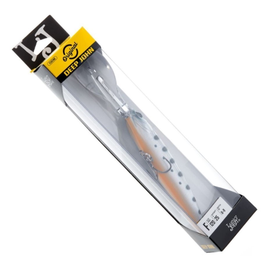 Воблер Lucky John Deep John 120F 006 25 гр Original  LJO0112F-006 — крупный план
	                                    2