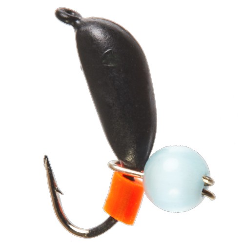 Мормышка Lucky John Банан Рижский с петелькой и бисером кошачий глаз 0,65 гр B   LJ11025-12 — характеристики,  особенности конструкции