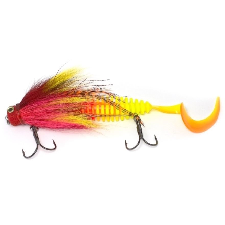 Бактейл Boroda Baits Bearded Mouse 190 мм 1 шт 302 Phantom Double Tail 135 mm  BM-302 — характеристики,  особенности конструкции