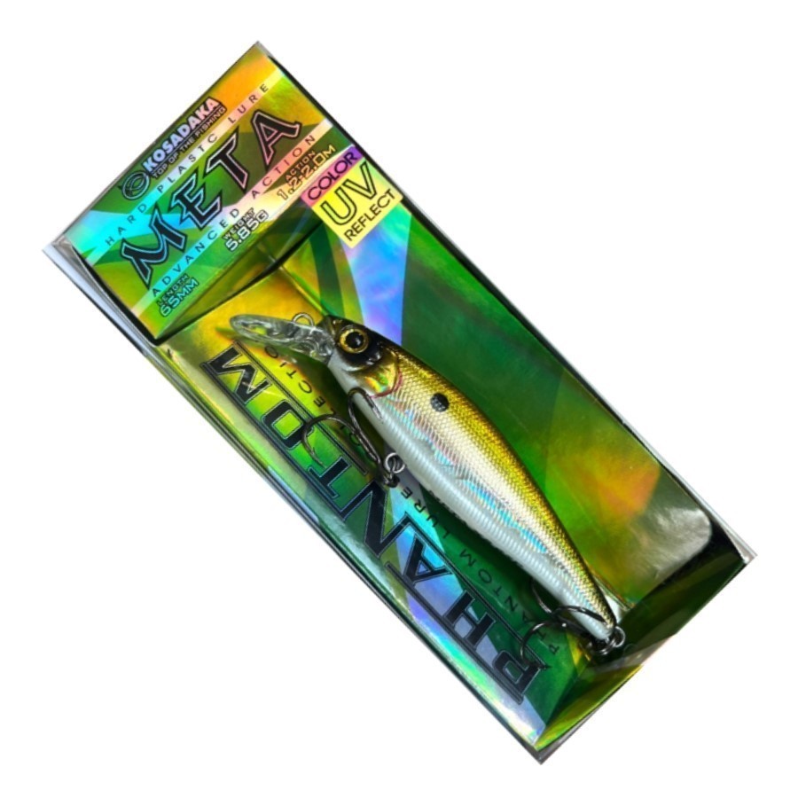 Воблер Kosadaka Meta XS 65F GTR 5,85 гр   MetaxS65F-GTR — крупный план
	                                    1