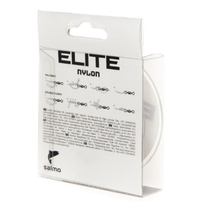 Леска монофильная Salmo Elite Fluoro Coated Nylon 100 м 0,15 мм    4118-015 — крупный план
	                                    2