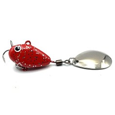 Тейл-спиннер UF Studio Hurricane 24 24 гр 62 мм Red glitter    H24Rg — цена и наличие в каталоге