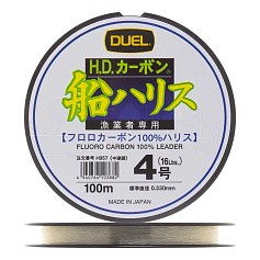 Флюорокарбон Duel H.D. Carbon Fune Leader Fluorocarbon 100% 100 м 0,33 мм    H957 — цена и наличие в каталоге