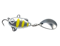 Тейл-спиннер UF Studio Наш TC-1 20 гр 70 мм 08 Серебро-Желтый   ТС20#08СЖ — цена и наличие в каталоге