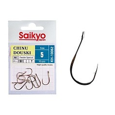 Крючок Одинарный Saikyo KH-10062 Chinu Douski №5 10 шт    KH-10062NI5-10 — цена и наличие в каталоге