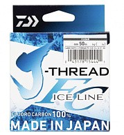 Флюорокарбон Daiwa J-Thread Fluoro Carbon Ice Line 50 м 0,24 мм Clear — варианты, разновидности модели